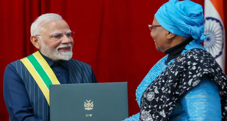Narendra Modi : మోదీకి నమీబియా అత్యున్నత పౌర పురస్కారం