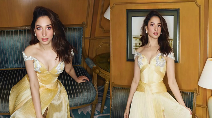 Tamannaah: డిజైన‌ర్ లెహంగాలో త‌మ‌న్నా క్లీవేజ్ షో