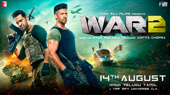 Hrithik Roshan Ntr Starrer Yrfs War 2 Sets New North American Record As It Becomes The Fastest Indian Film To Cross 100k In Pre Sales