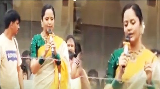 Anasuya Bharadwaj: స్టేజ్ పై చెప్పు తెగుద్దంటూ వార్నింగ్