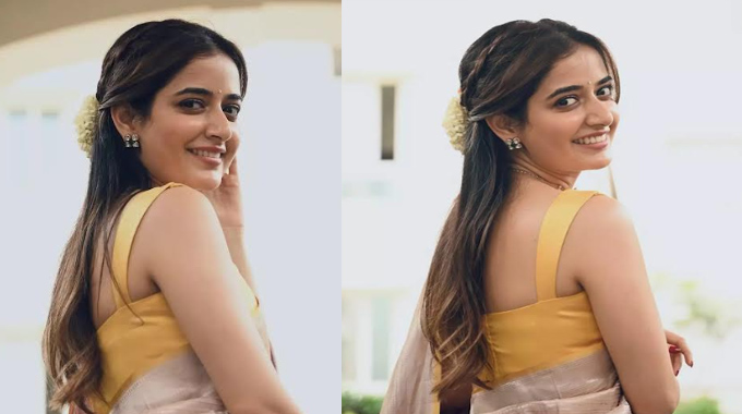 Aashika Ranganath: చీరకట్టులో పండగ కళతో మెరిసిపోతున్న ఆషికా