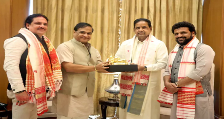 BR Naidu : అస్సాం సీఎంతో టీటీడీ చైర్మన్‌  బీఆర్‌ నాయుడు భేటీ