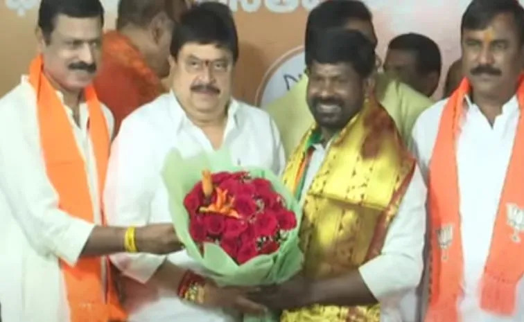 Guvvala Balaraju :బీజేపీలోకి మాజీ ఎమ్మెల్యే గువ్వల బాలరాజు