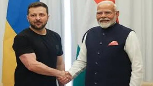 Modi : త్వరలోనే శాంతియుత పరిష్కారం … జెలెన్‌స్కీతో మోదీ