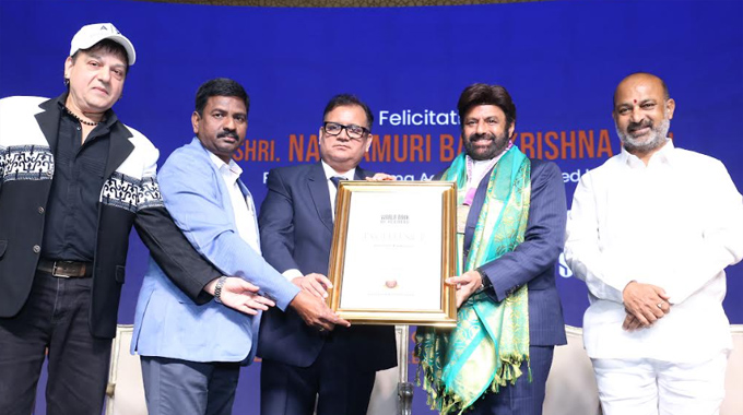 NBK: అభిమానుల ప్రేమ వల్లే ఈ విజయాల్ని, రికార్డుల్ని సాధించాను.. నందమూరి బాలకృష్ణ