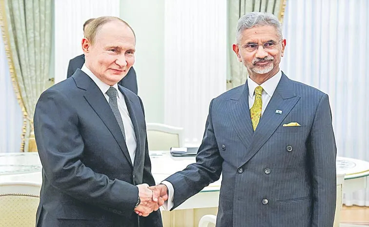 Jaishankar :పుతిన్‌తో జైశంకర్‌ భేటీ