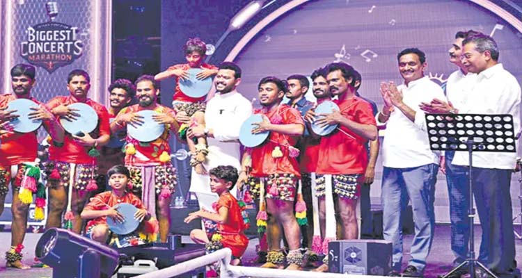 Central Minister Ram Mohan Naidu At Vijayawada Utsav