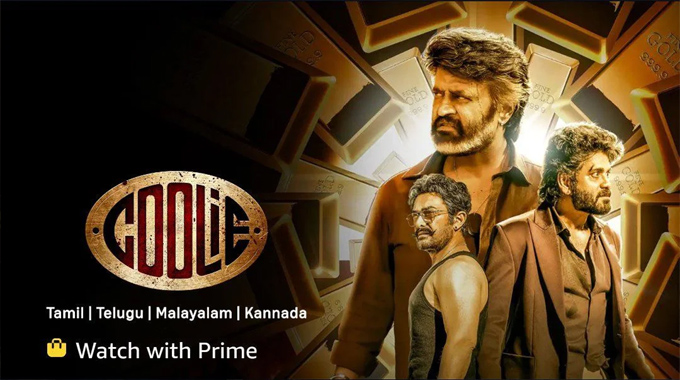 Rajinikanths Coolie Now Streaming On Prime Video