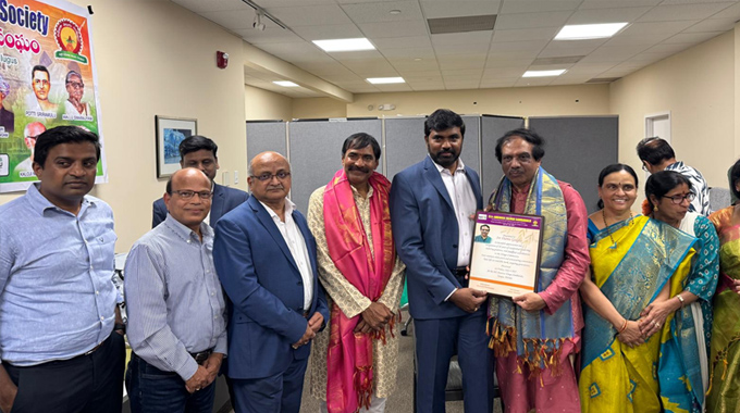 Nats Felicitates Damu Gadela