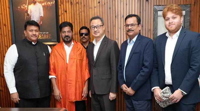A Delegation Of Bebig Medical Company Representatives Met With Chief Minister Revanth Reddy
