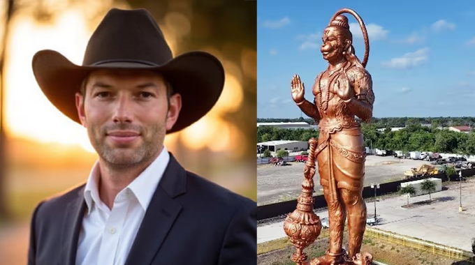Us Republican Alexander Duncan Calls Hanuman Statue False God Draws Outrage 