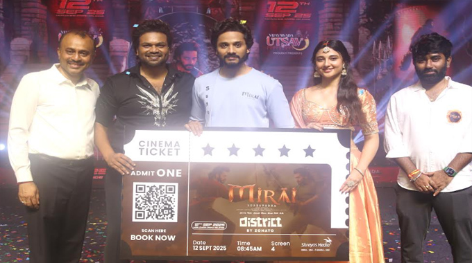 Mirai Pre Release Event In Vizag