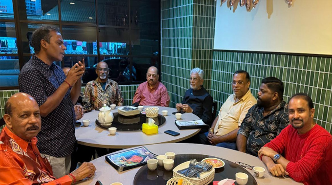 Dinner Program With Murali Mohan And Actor Pradeep Garu Under The Auspices Of Malaysia Telugu Foundation