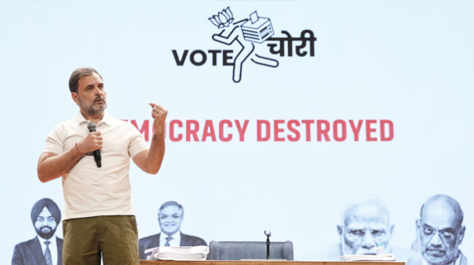 Rahul Gandhis Vote Chori Charge Alleges Voter Manipulation Eci To Respond