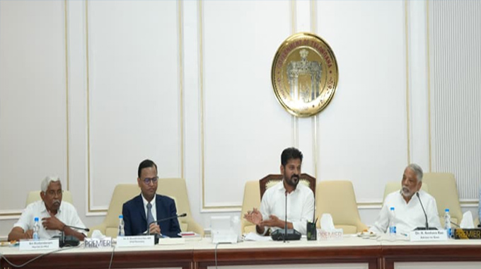 Cm Revanth Reddys Speech Points In The Review Of Telanganas New Education Policy