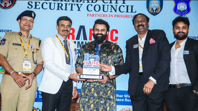Sai Durga Tej Speech At Traffic Summit 2025