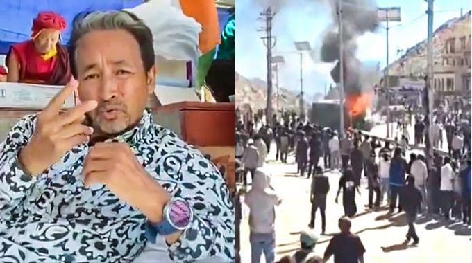 Sonam Wangchuk Arrested Days After Violent Ladakh Protests Killed 4