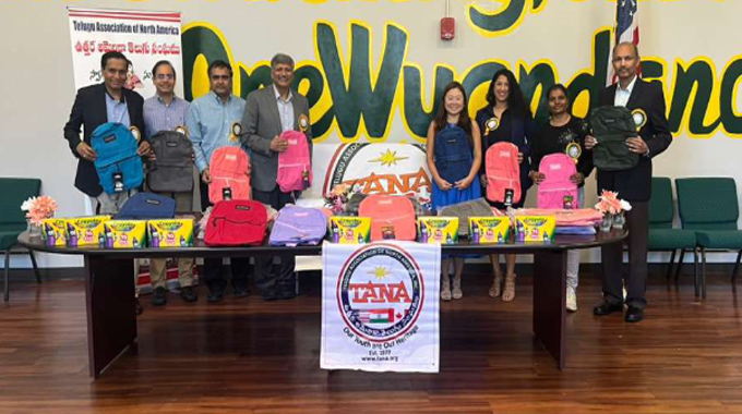 Tana Distributed School Bags In New York