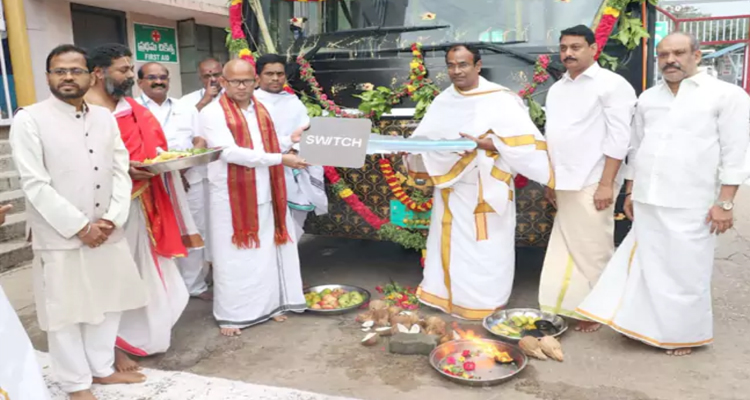 TTD: టీటీడీకు విద్యుత్‌ బస్సు విరాళం… ధర ఎంతో తెలుసా? 