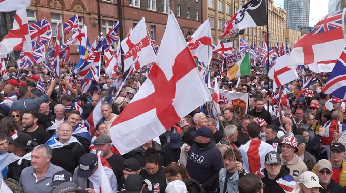 Massive Anti Immigration Protests Rock London
