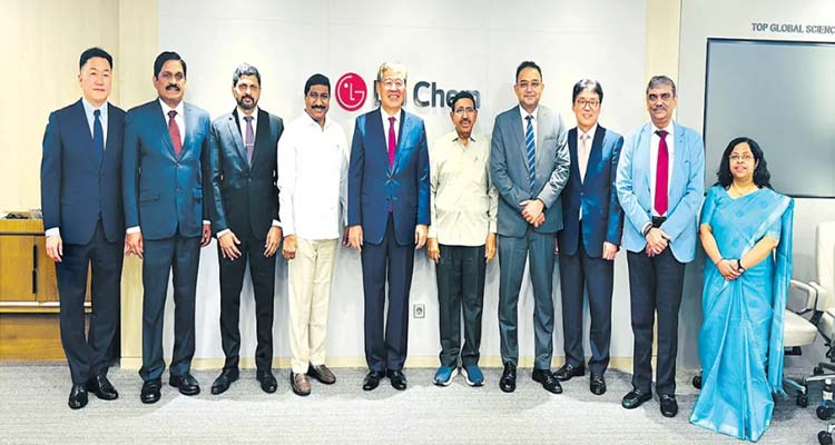 Ap Ministers Invite Lg To Cii Partnership Summit Visakhapatnam