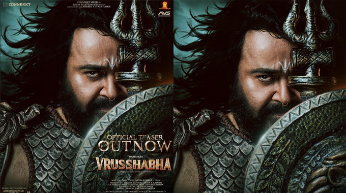 Mohanlal S Vrushabha Teaser Released