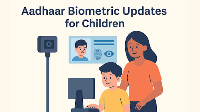 Free Aadhaar Biometric Updates For Children Aged 5 17 