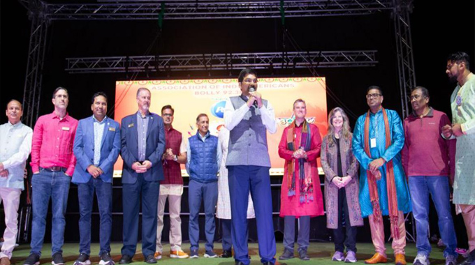 Bay Area: బే ఏరియాలో ఘనంగా జరిగిన ఎఐఎ దసరా దీపావళి ధమాకా Aia Dasara Deepavali Dhamaka In Bay Area