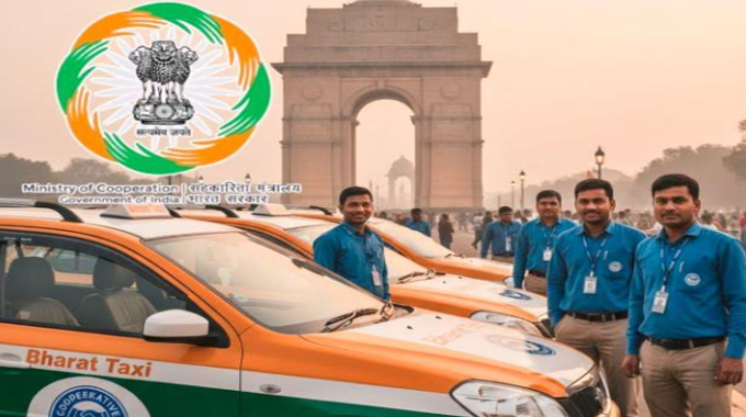 Delhi: భారత్ ట్యాక్సీ రయ్ రయ్… ఓలా, ఉబెర్ గుత్తాధిపత్యానికి బైబై…! Bharat Taxi Indias First Cooperative Cab Service To Challenge Ola Uber