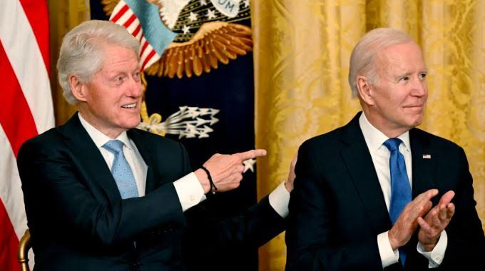 Bill Clinton Joe Biden Praises On Donald Trump