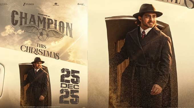 Roshan Champion Worldwide Release On December 25th
