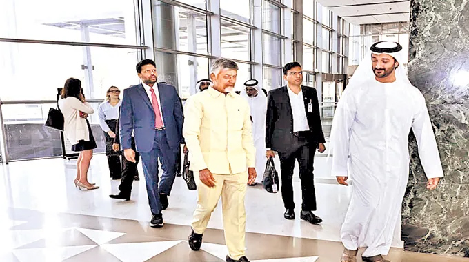 UAE: యుఎఇ పారిశ్రామికవేత్తలతో వరుస సమావేశాలతో చంద్రబాబు బిజీ Chandrababu Busy With Series Of Meetings With Uae Industrialists