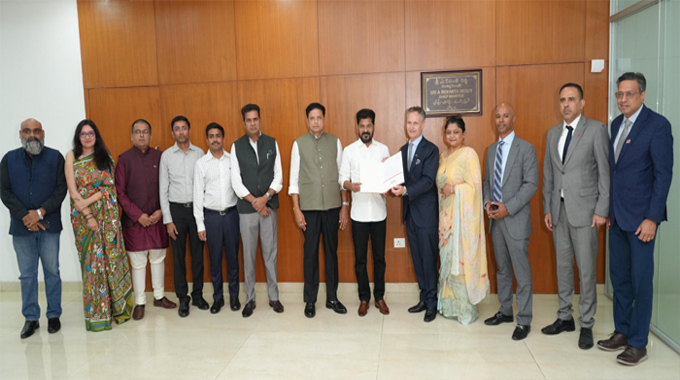 Representatives Of Eli Lilly Met With Cm Revanth Reddy At Iccc