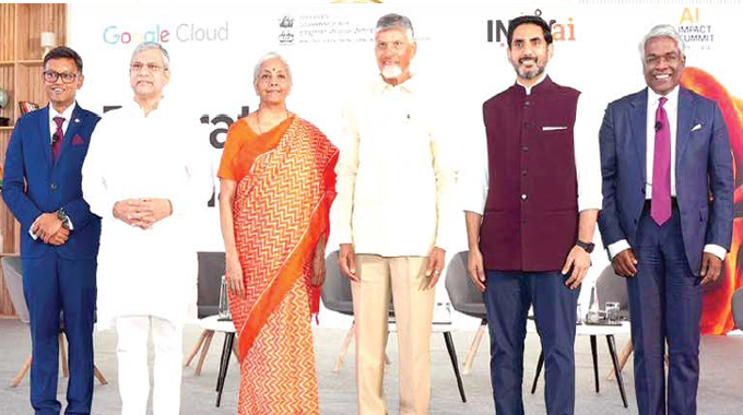 Google: వైజాగ్లో ఎఐ హబ్ ఏర్పాటుకు గూగుల్ ఒప్పందం Google To Invest %e2%82%b987520 Cr In Ai Data Centre In Visakhapatnam