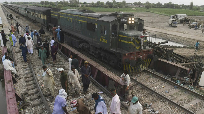 Blast Derails Multiple Bogies Of Jaffar Express In Pakistan
