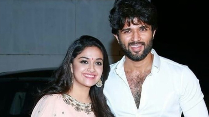 Keerthy Suresh Romance With Vijay Devarakonda