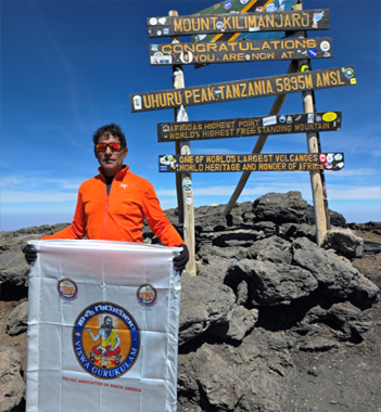 Dr Nagendra Srinivas Kodali Successfully Climbed Mount Kilimanjaro In Africa