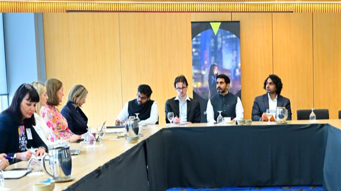 Minister Lokesh At Melbourne Education Roundtable Meeting