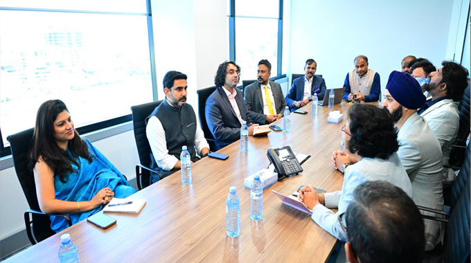 Minister Lokesh At Brisbane Business Roundtable Meeting