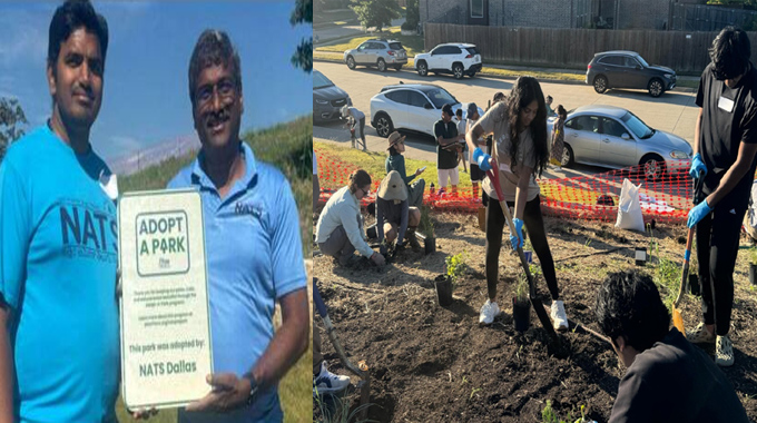 Nats Dallas Chapter Adopt A Park In Frisco 