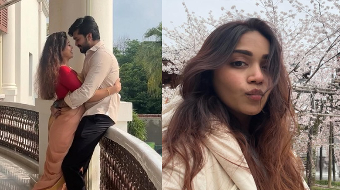 Nivetha Pethuraj Bachelor Party In Dubai 
