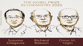 Susumu Kitagawa Richard Robson And Omar M Yaghi Scientists Win Chemistry Nobel 2025 For Metal Organic Frameworks