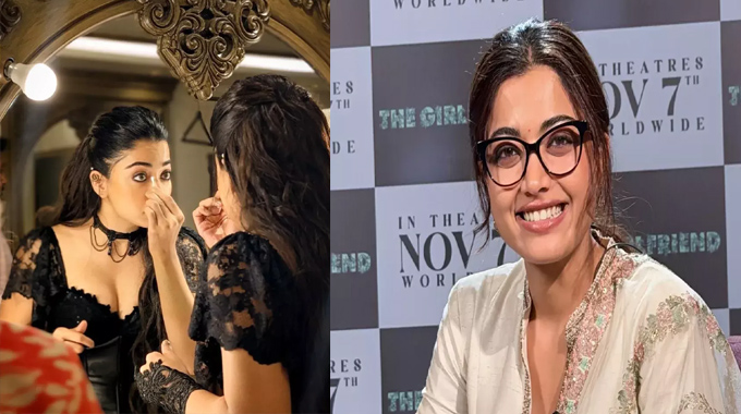 Rashmika Mandanna: మస్కారా కళ్లతో ఇంప్రెస్ చేస్తున్న నేషనల్ క్రష్ Rashmika Mandanna Hot Stills