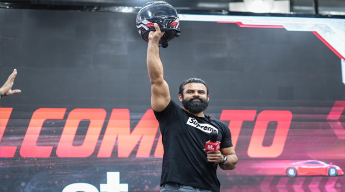 Sai Dharam Tej Joins Fast Curious At Auto Expo 2025