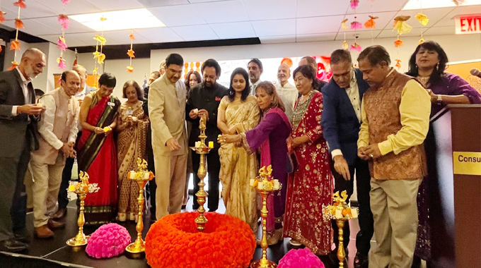 Historic First Diwali Celebration At Indian Consulates New San Francisco Office