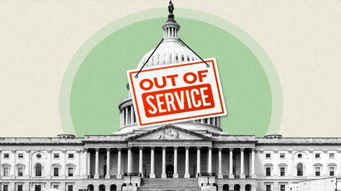 Us Government Shutdown Begins As Partisan Division Rules