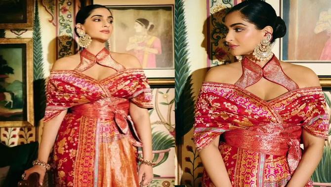 Sonam Kapoor Hot In Saree