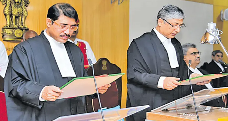 High Court: హైకోర్టు న్యాయమూర్తిగా జస్టిస్ సుభేందు సామంత ప్రమాణం Justice Subhendu Samanta Sworn In As High Court Judge