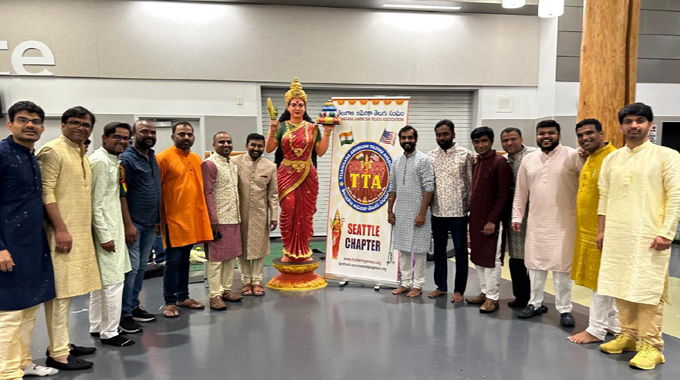 Tta Seattle Chapter Bathukamma Celebrations 