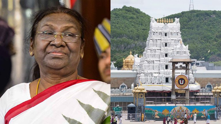 Tirumala: రాష్ట్రపతి ద్రౌపదీ ముర్ము తిరుమల పర్యటన President Draupadi Murmu Will Arrive In Tirumala On The 21st Of This Month